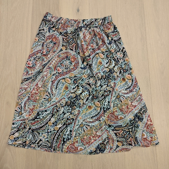 Paisley midi skirt - Picture 3 of 7